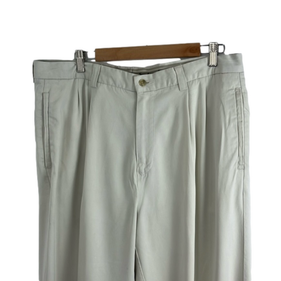 Tommy Bahama Other - Tommy Bahama Cream-Coloured 100 Per-Cent Silk Pants
